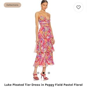 Amur Floral Midi Dress (purchased on Revolve)